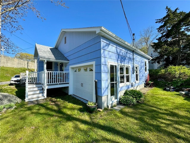 19 Lindberg Rd, Stonington, CT 06378 - view of property exterior with a yard