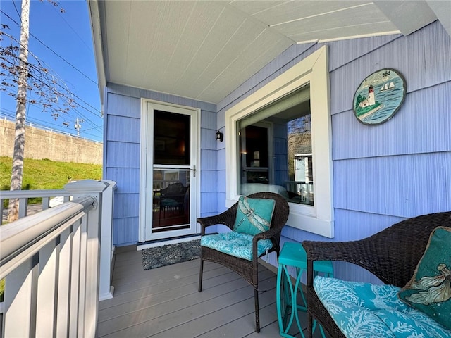 19 Lindberg Rd, Stonington, CT 06378 - view of wooden porch