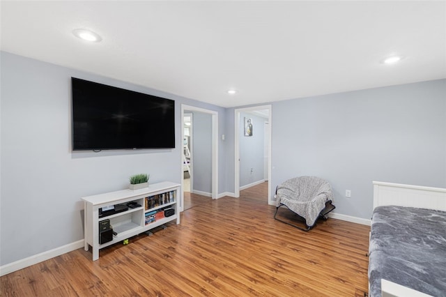 105 Overland Ave, Cranston, RI 02910 - bedroom featuring light wood-style floors and recessed lighting