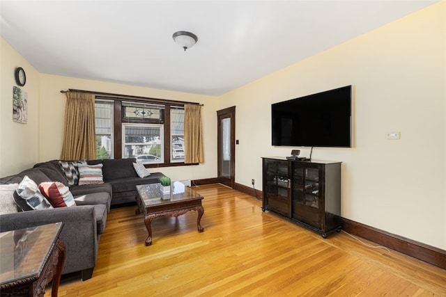 105 Overland Ave, Cranston, RI 02910 - living area featuring light wood-style floors