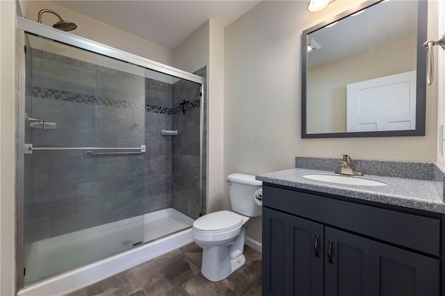 109 Chickadee Ln, South Kingstown, RI 02879 - bathroom featuring vanity and a stall shower
