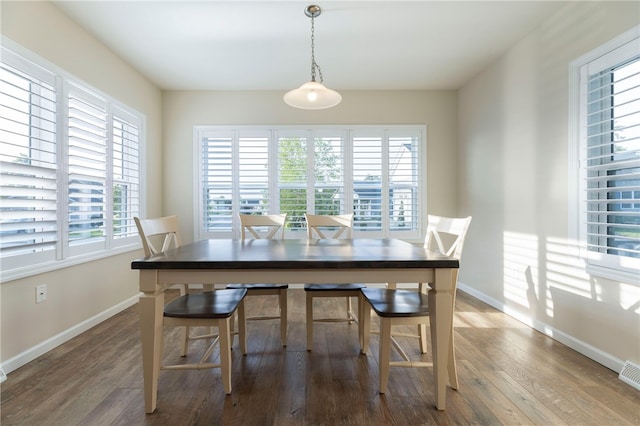 109 Chickadee Ln, South Kingstown, RI 02879 - dining space with baseboards and wood finished floors