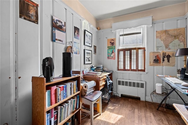 41 Higgins Ave, Providence, RI 02908 - office space featuring radiator heating unit and hardwood / wood-style flooring