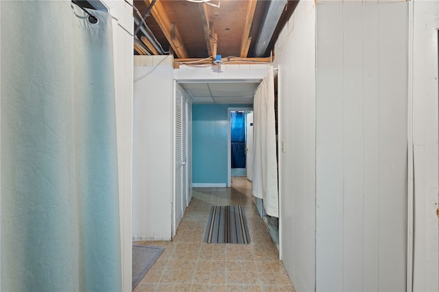 17 Cedar Dr, West Warwick, RI 02893 - hallway with tile patterned floors