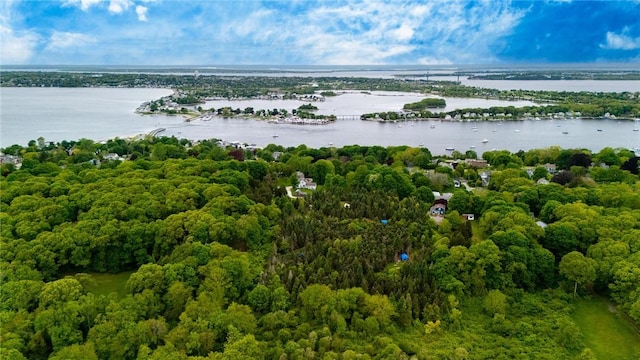 214 Highland Rd, Tiverton, RI 02878 - aerial view of a large body of water