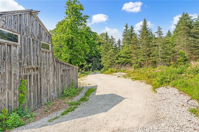 214 Highland Rd, Tiverton, RI 02878 - view of dirt / gravel road