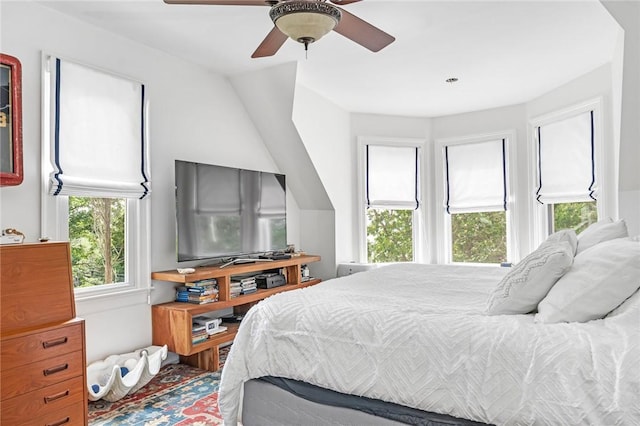 214 Highland Rd, Tiverton, RI 02878 - bedroom featuring ceiling fan