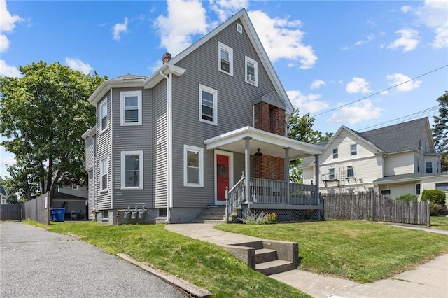 233 Waterman Ave, East Providence, RI 02914 - view of front of home featuring a porch