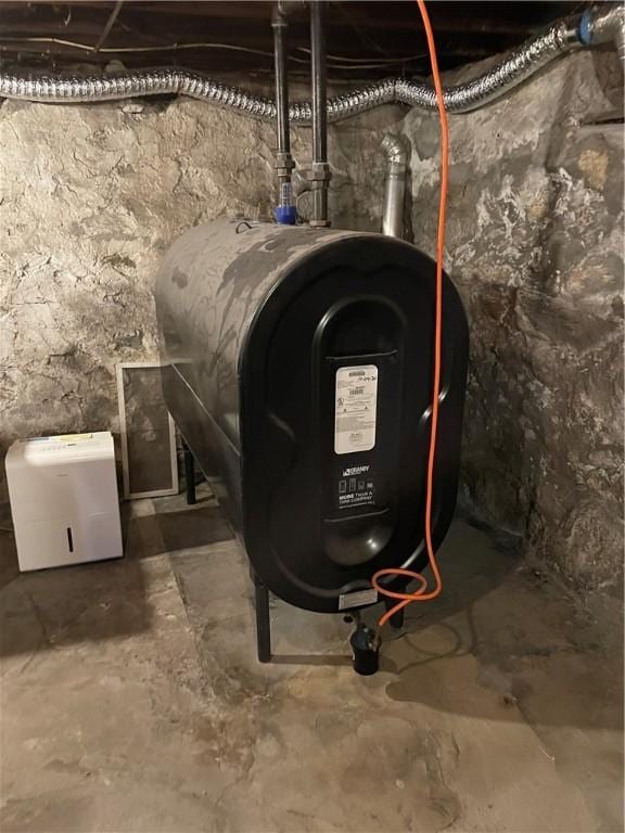 37 Kermit St, Woonsocket, RI 02895 - utility room featuring heating fuel
