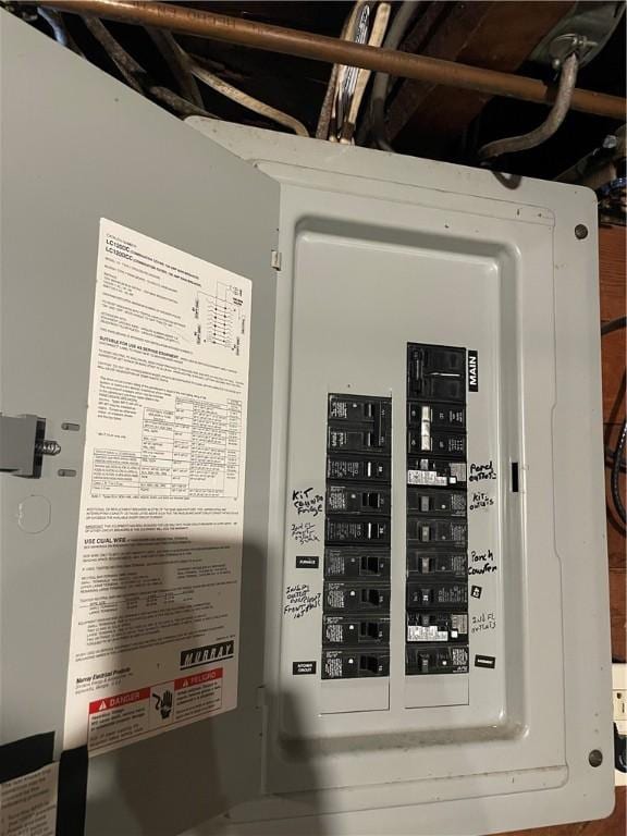 37 Kermit St, Woonsocket, RI 02895 - utility room featuring electric panel