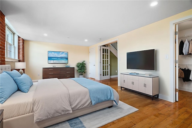 1 Tupperware Dr Unit 231, North Smithfield, RI 02896 - bedroom featuring light wood-type flooring and recessed lighting