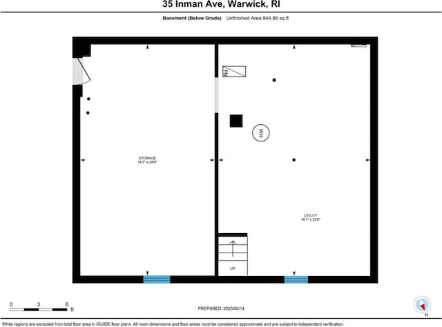 35 Inman Ave, Warwick, RI 02886 - view of room layout