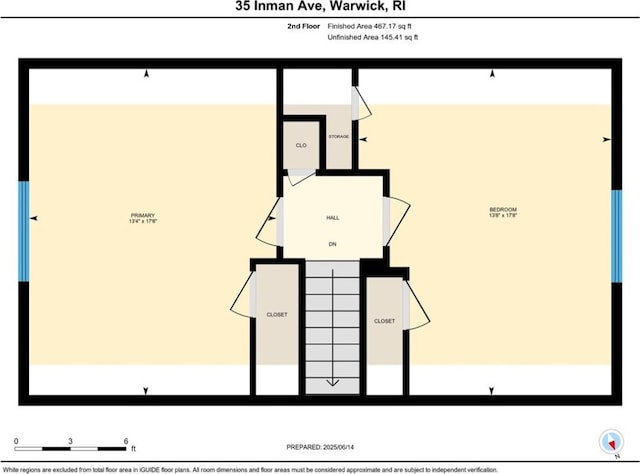 35 Inman Ave, Warwick, RI 02886 - view of property floor plan