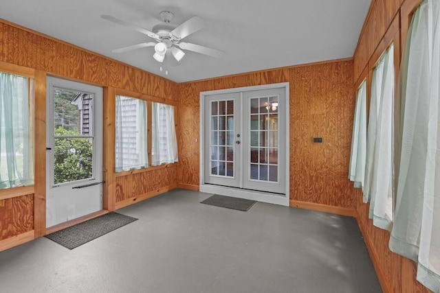 22 Oakridge Rd, Scituate, RI 02857 - unfurnished sunroom with french doors