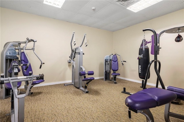 1 Tupperware Dr Unit 115, North Smithfield, RI 02896 - exercise room featuring carpet and baseboards