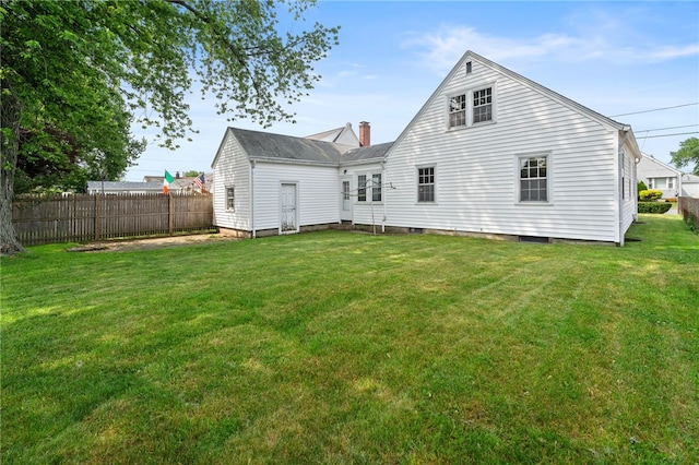 53 Overland Ave, Cranston, RI 02910 - back of property with a chimney