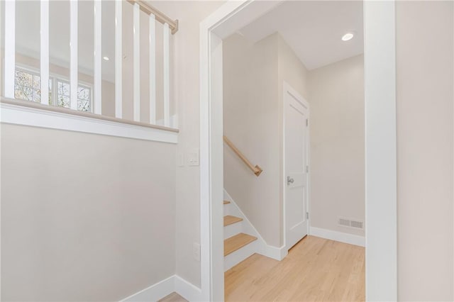 0 Freedom Trail Dr, Portsmouth, RI 02871 - staircase featuring wood finished floors and baseboards