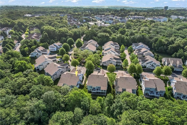 99 Preservation Way S, Kingstown, RI 02879 - aerial view of property's location featuring nearby suburban area and a forest