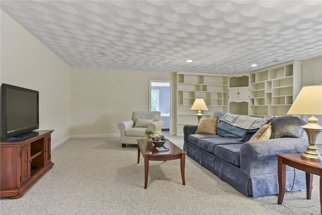 99 Preservation Way S, Kingstown, RI 02879 - living area featuring light carpet and recessed lighting