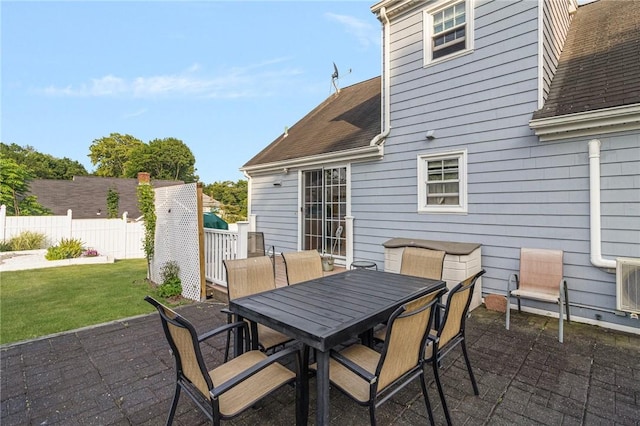 1 Adelaide Ave, Bristol, RI 02809 - view of patio / terrace with outdoor dining area