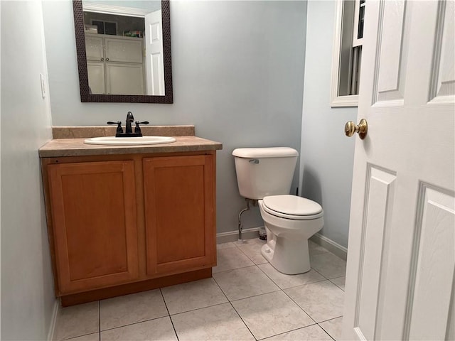 17 Chester Ave, Warwick, RI 02889 - bathroom with vanity and tile patterned flooring