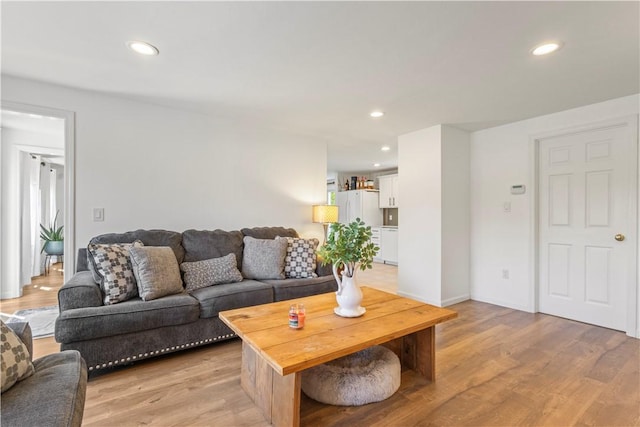 6 Fleuette Dr, Bellingham, MA 02019 - living room with light wood-style floors and recessed lighting