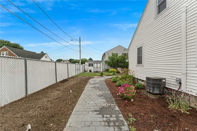 32 Waterman Ave, Johnston, RI 02919 - view of yard with a storage unit