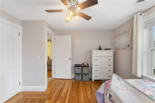 32 Waterman Ave, Johnston, RI 02919 - bedroom with baseboards and ceiling fan