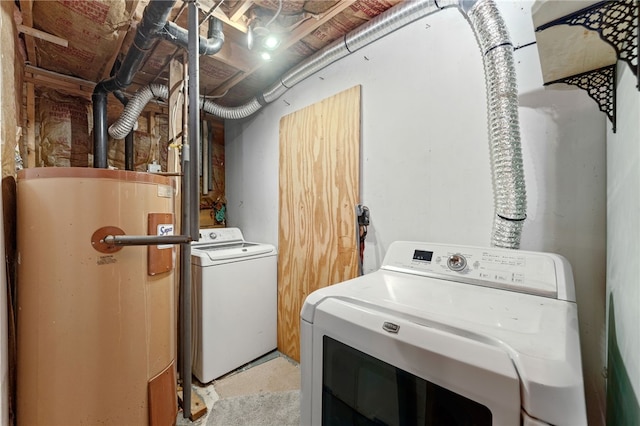143 Juniper Rd, South Kingstown, RI 02879 - laundry room with water heater