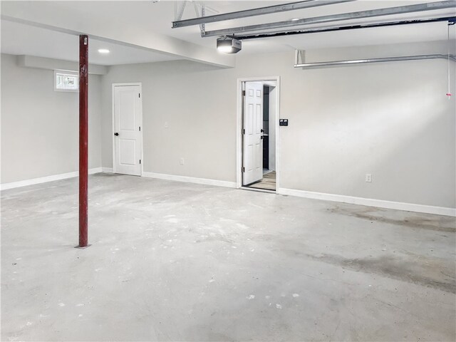 50 Rosemont Ave, Johnston, RI 02919 - garage featuring a garage door opener