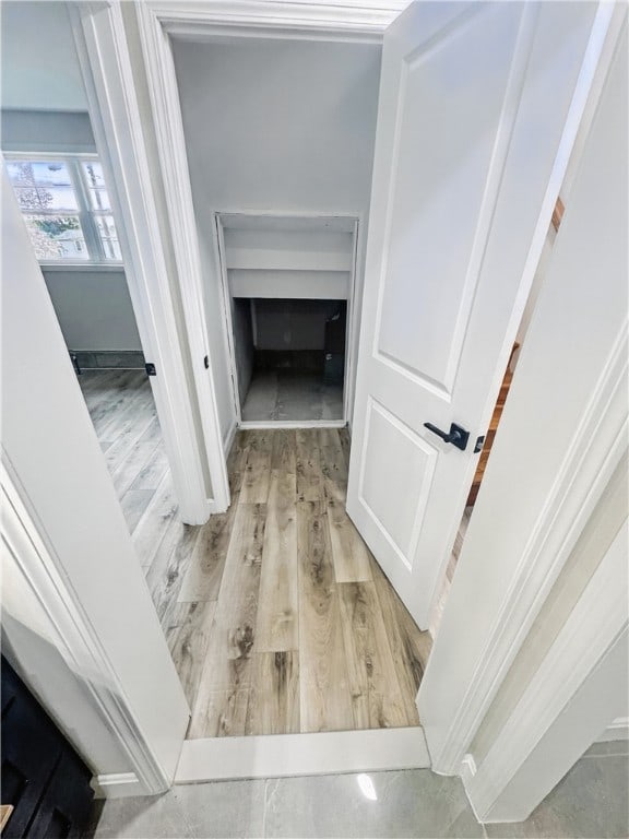 50 Rosemont Ave, Johnston, RI 02919 - hallway with wood finished floors
