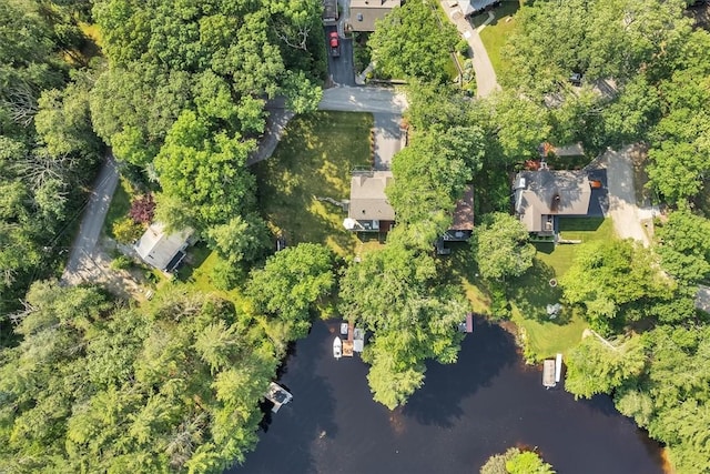 21 Laurel Dr, Glocester, RI 02814 - aerial view of property's location with a large body of water
