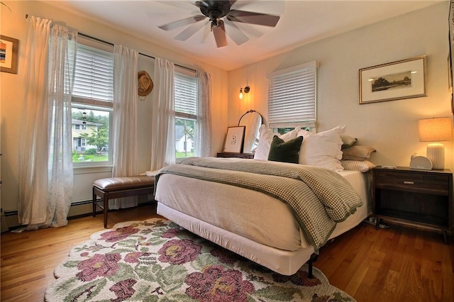 10 N Dr, Westerly, RI 02891 - bedroom with wood finished floors and ceiling fan