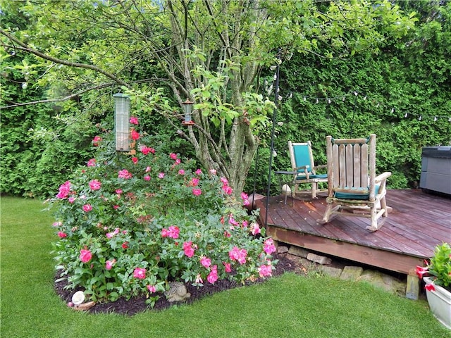 10 N Dr, Westerly, RI 02891 - view of grassy yard with a deck