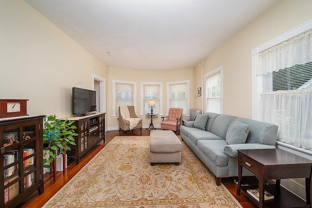 40 Vine St, East Greenwich, RI 02818 - living area with wood finished floors