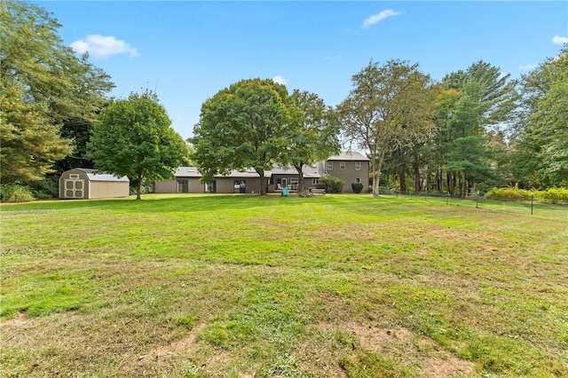 1451 Ministerial Rd, South Kingstown, RI 02879 - view of yard with a storage shed