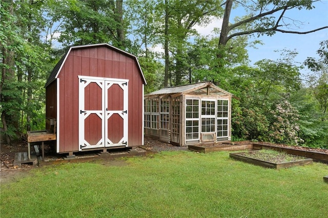 9 Esek Hopkins Rd, Scituate, RI 02857 - view of shed with a garden