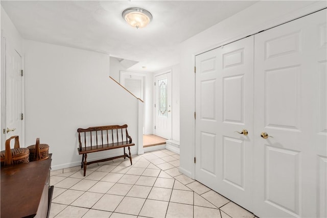 97 Farnum Pike Unit 7, Smithfield, RI 02917 - entryway featuring baseboards and light tile patterned floors