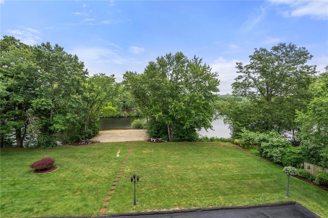 97 Farnum Pike Unit 7, Smithfield, RI 02917 - view of grassy yard with a patio area