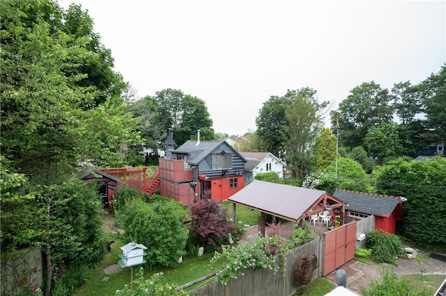 10 Hendricks St, South Kingstown, RI 02879 - aerial view of a tree filled landscape