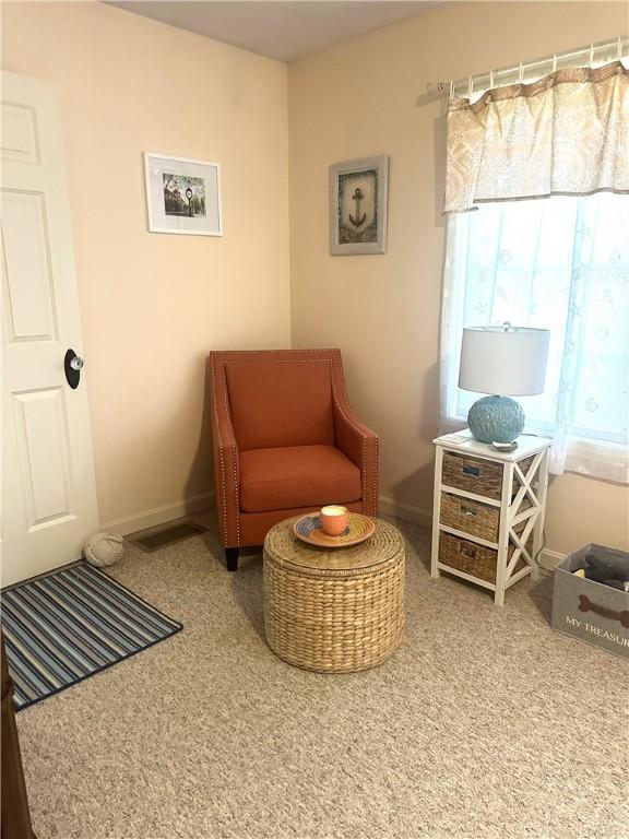 14 Piezzo Dr, Westerly, RI 02891 - living area featuring baseboards and carpet floors