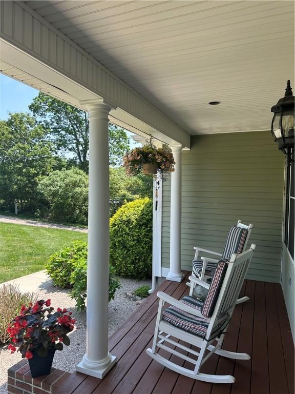 14 Piezzo Dr, Westerly, RI 02891 - view of porch