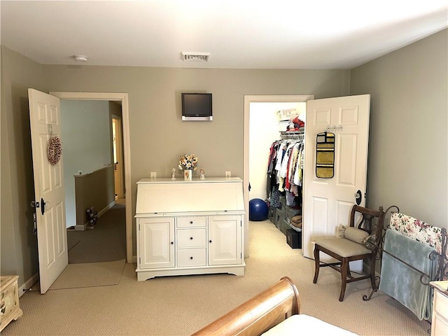 14 Piezzo Dr, Westerly, RI 02891 - bedroom with light carpet, a spacious closet, and a closet