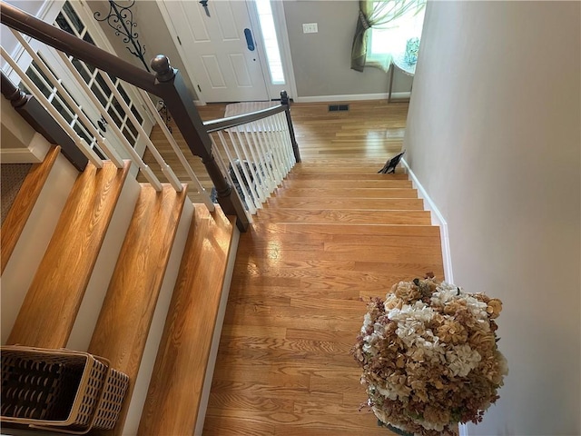 14 Piezzo Dr, Westerly, RI 02891 - staircase featuring wood finished floors and baseboards
