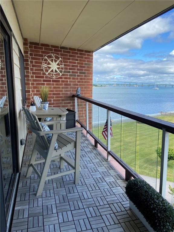 1503 Capella S Unit 1503, Newport, RI 02840 - balcony with a water view