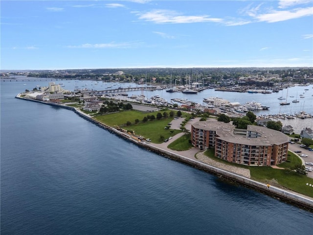 1503 Capella S Unit 1503, Newport, RI 02840 - bird's eye view of a large body of water and a marina