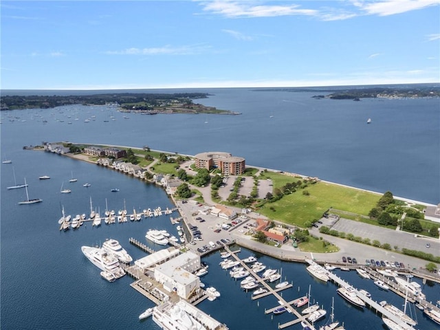 1503 Capella S Unit 1503, Newport, RI 02840 - aerial view of a marina and a nearby body of water