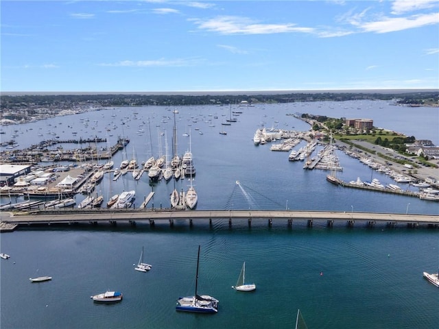 1503 Capella S Unit 1503, Newport, RI 02840 - water view featuring a marina