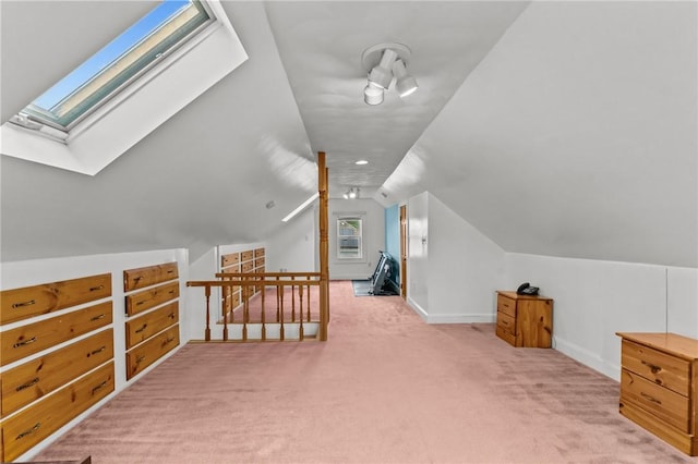 167 Carter Ave, Pawtucket, RI 02861 - bonus room featuring a skylight, light colored carpet, and lofted ceiling