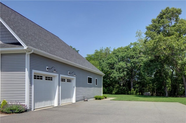 42 Aubin St, Seekonk, MA 02771 - view of garage